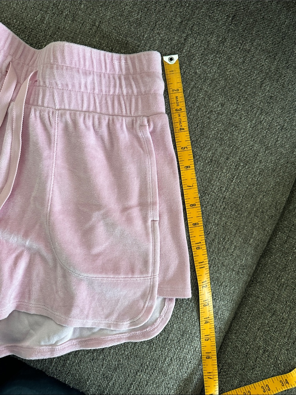 JoyLab Target Pink Velour Lounge Shorts Mid Rise Drawstring Athletic Casual S - Picture 4 of 7